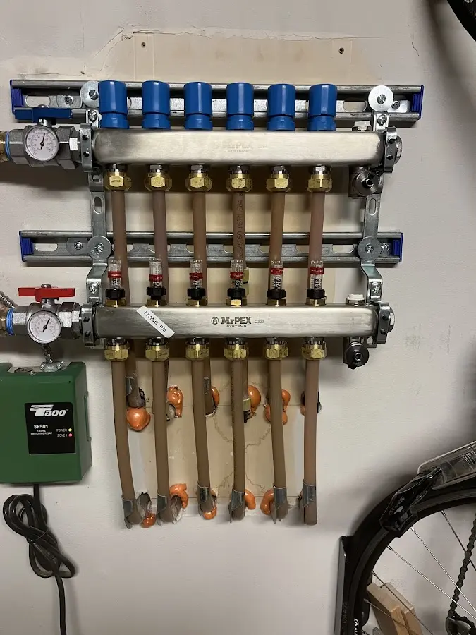 Plumber performing Leak Detection at a residential property in Bartlesville